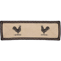 Thumbnail for Sawyer Mill Charcoal Poultry Jute Stair Tread Rect Latex 8.5x27 VHC Brands - The Fox Decor