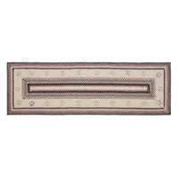 Thumbnail for Colonial Star Jute Braided Rug/Runner Rect. with Rug Pad 2'x6.5' VHC Brands - The Fox Decor