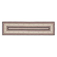 Thumbnail for Colonial Star Jute Braided Rug/Runner Rect. with Rug Pad 2'x8' VHC Brands - The Fox Decor