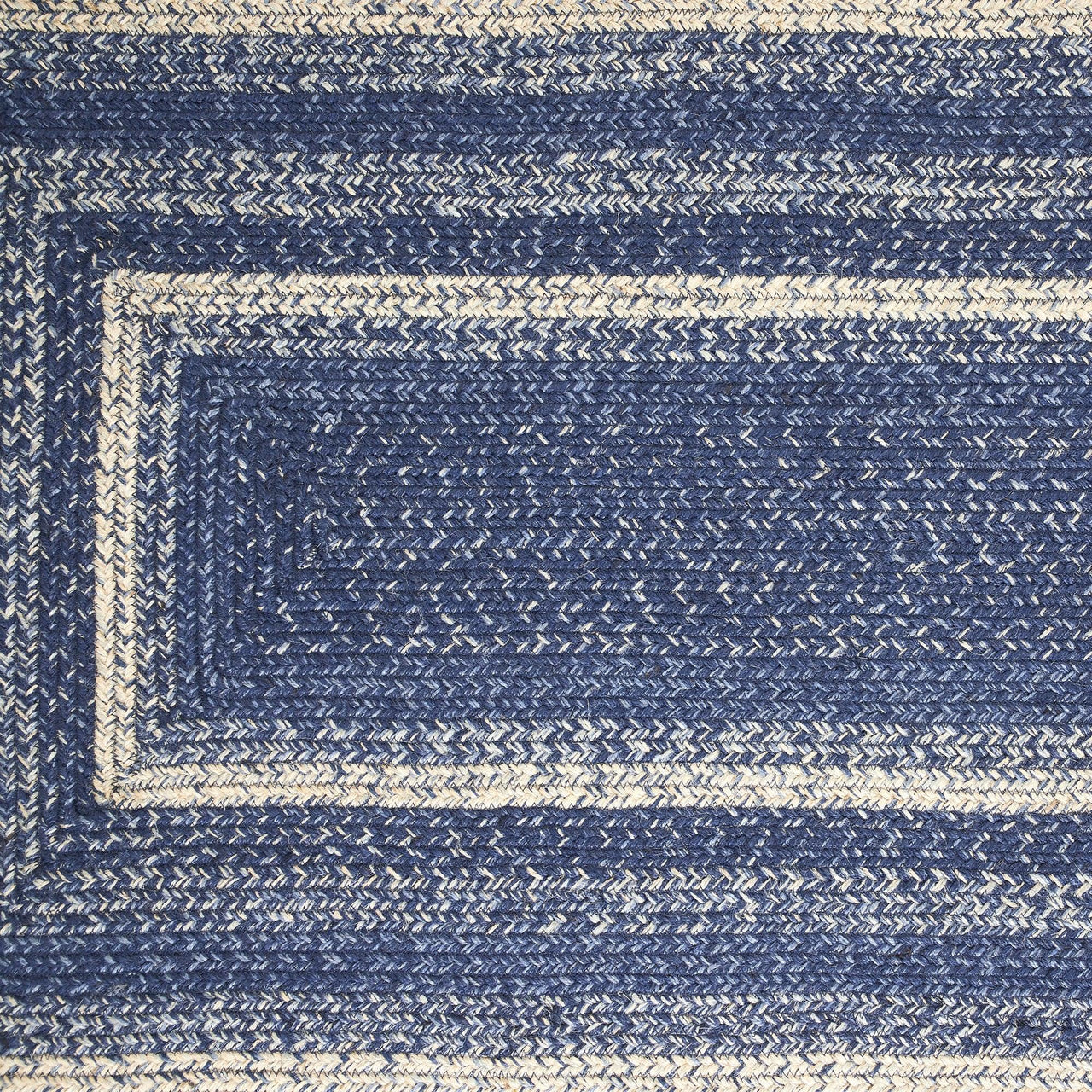 Great Falls Jute Braided Rug Rect. with Rug Pad 3'x5' VHC Brands - The Fox Decor