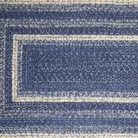 Thumbnail for Great Falls Jute Braided Rug/Runner Rect. with Rug Pad 2'x6.5' VHC Brands