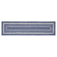 Thumbnail for Great Falls Jute Braided Rug/Runner Rect. with Rug Pad 2'x8' VHC Brands