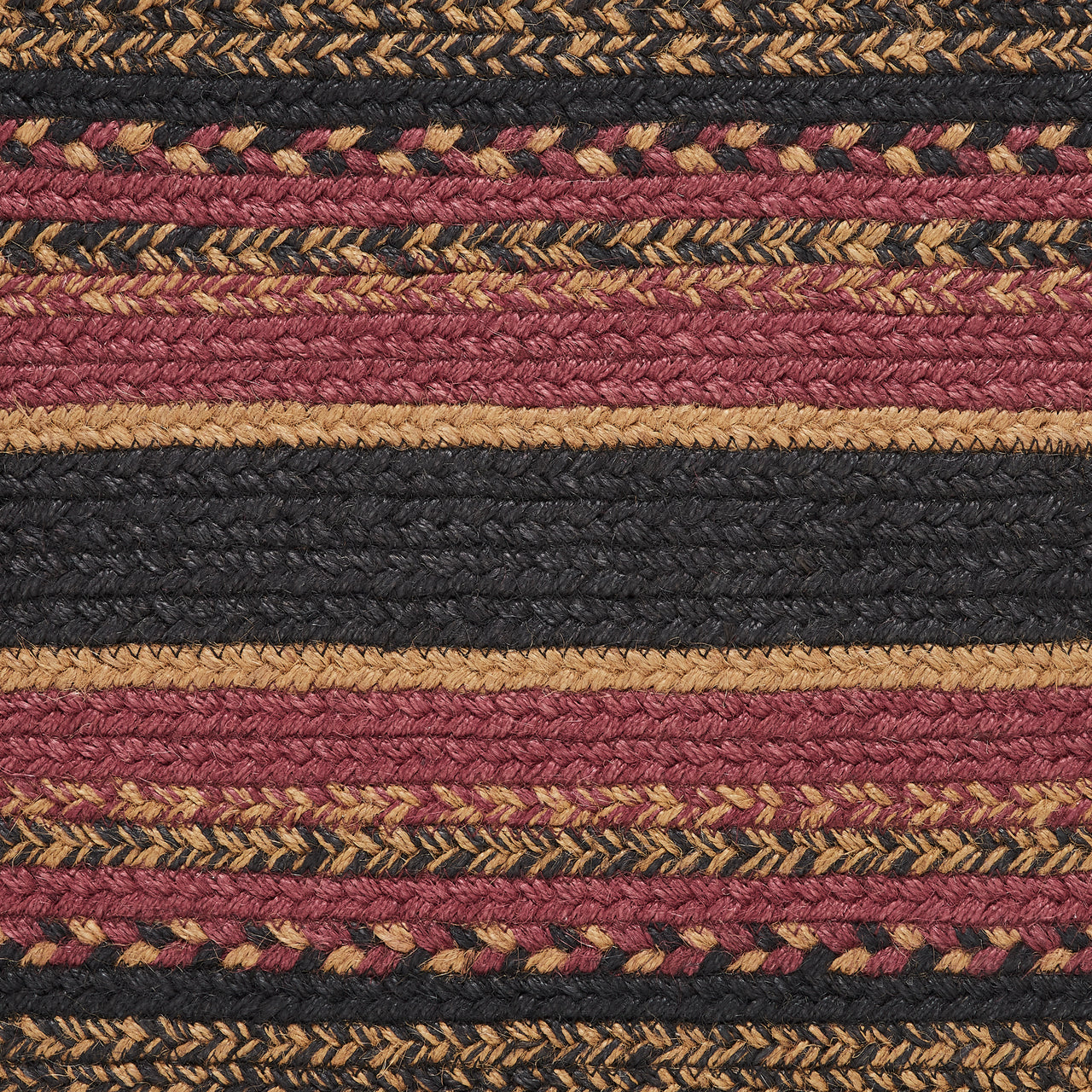 Heritage Farms Jute Braided Rug Rect. with Rug Pad 2'x3' VHC Brands