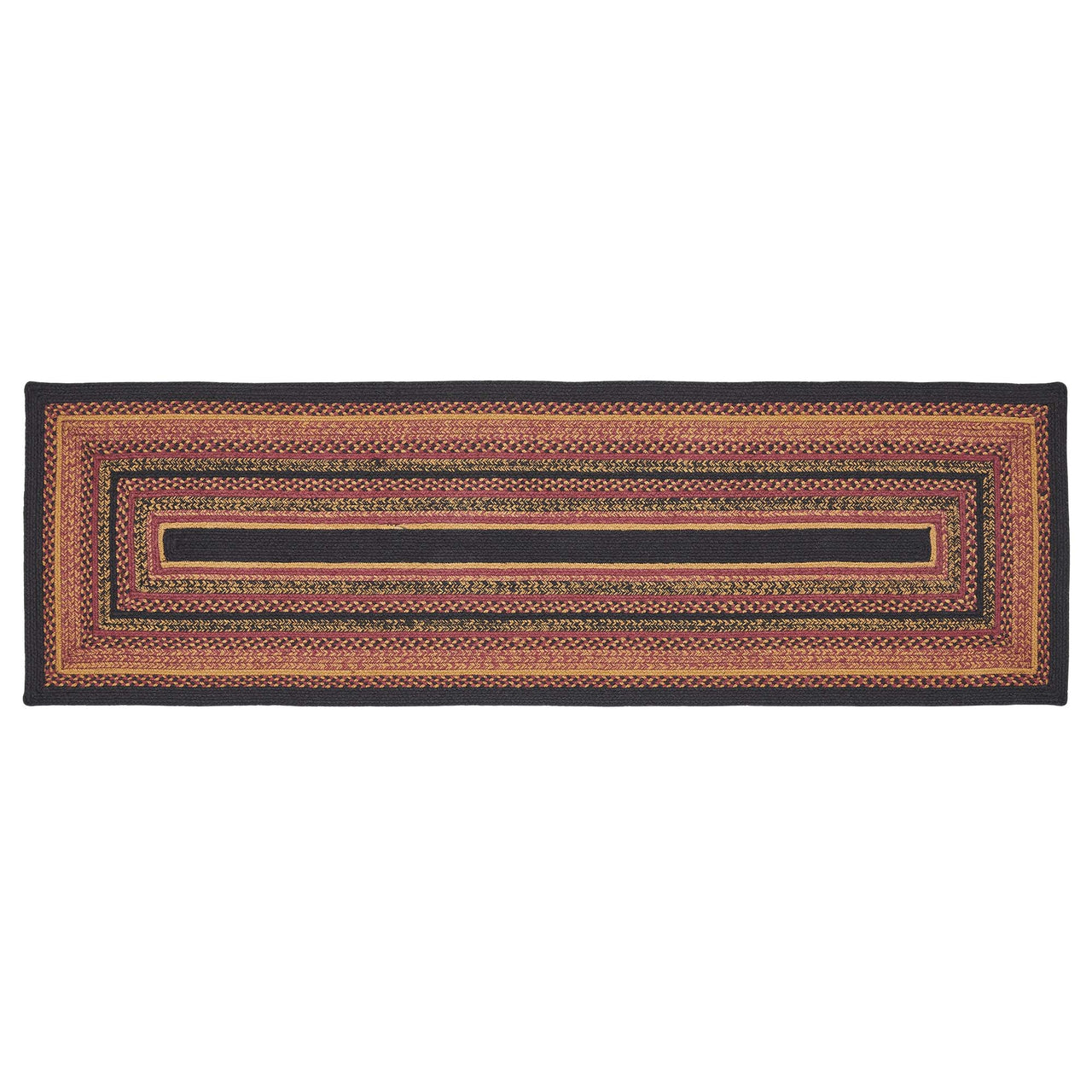 Heritage Farms Jute Braided Rug/Runner Rect. with Rug Pad 2'x6.5' VHC Brands
