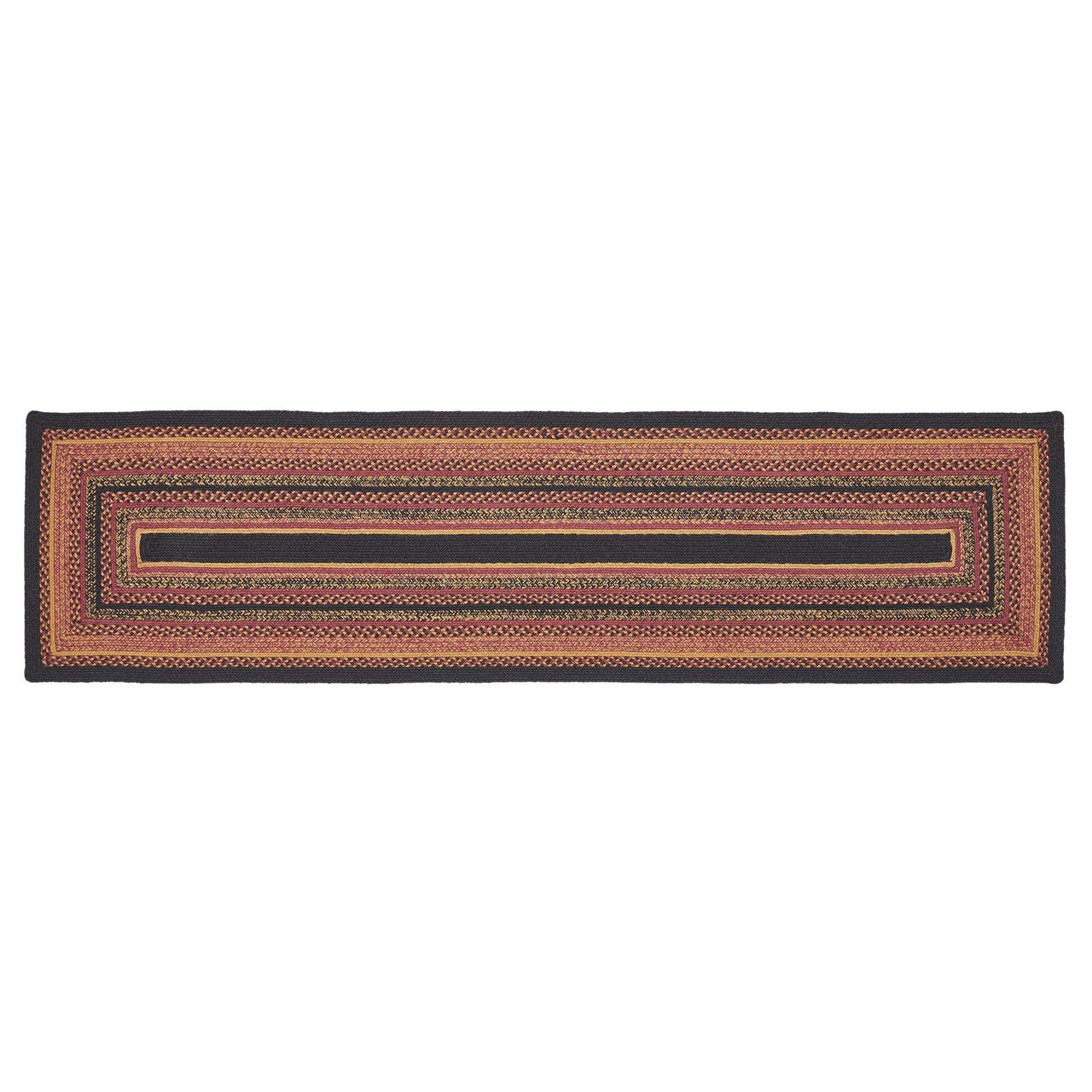 Heritage Farms Jute Braided Rug/Runner Rect. with Rug Pad 2'x8' VHC Brands - The Fox Decor