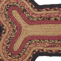 Thumbnail for Heritage Farms Indoor/Outdoor Medium Bone Braided Rug 15