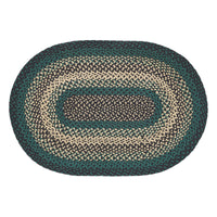 Thumbnail for Pine Grove Jute Braided Rug Oval with Rug Pad 2'x3' VHC Brands - The Fox Decor