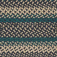 Thumbnail for Pine Grove Jute Braided Rug Oval with Rug Pad 27