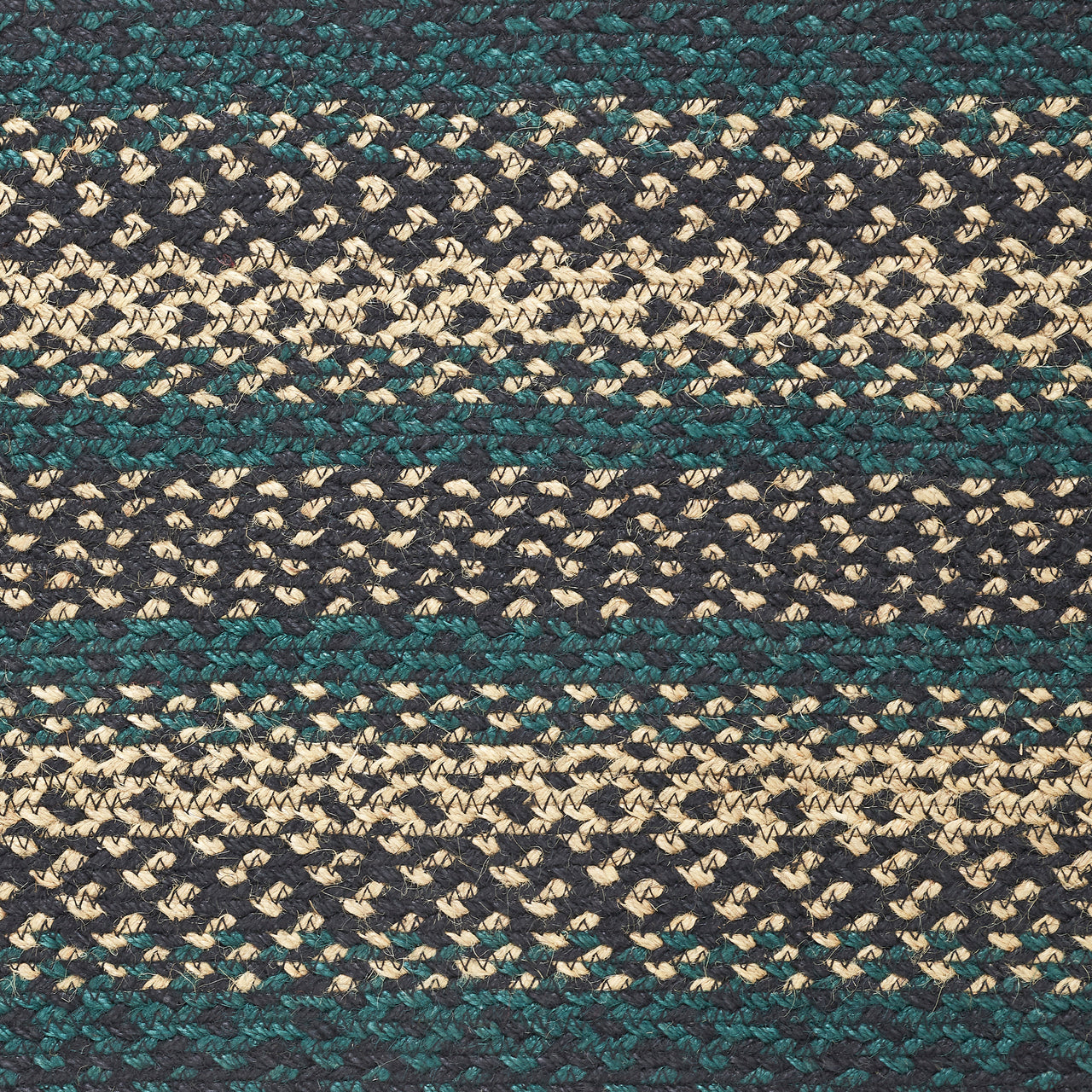Pine Grove Jute Braided Stair Tread Rect Latex 8.5"x27" VHC Brands - The Fox Decor