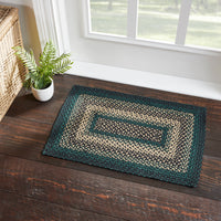 Thumbnail for Pine Grove Jute Braided Rug Rect. with Rug Pad 20