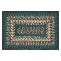 Thumbnail for Pine Grove Jute Braided Rug Rect. with Rug Pad 2'x3' VHC Brands - The Fox Decor