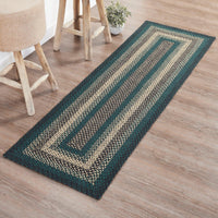Thumbnail for Pine Grove Jute Braided Rug/Runner Rect. with Rug Pad 2'x6.5' VHC Brands - The Fox Decor