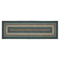 Thumbnail for Pine Grove Jute Braided Rug/Runner Rect. with Rug Pad 2'x8' VHC Brands - The Fox Decor