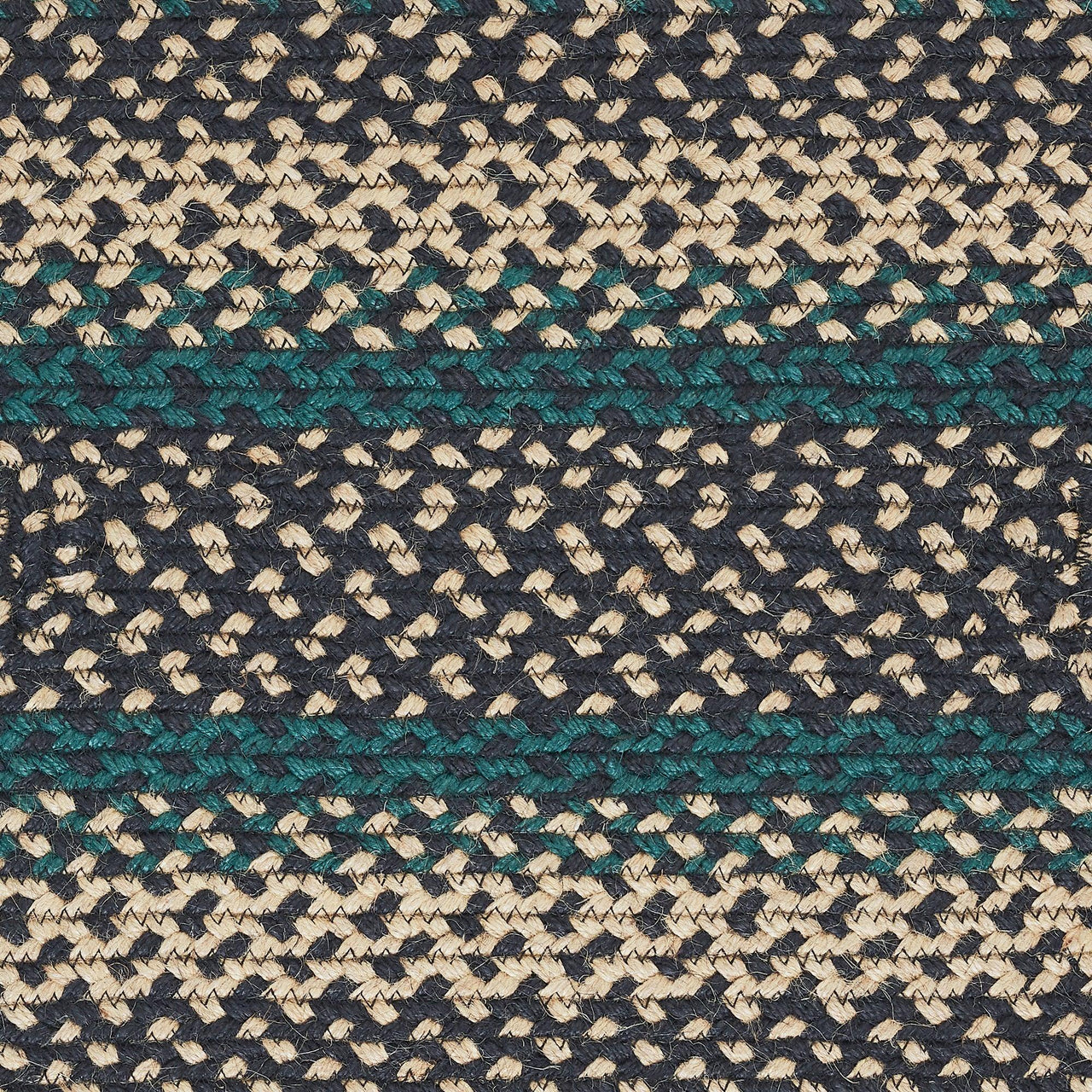 Pine Grove Jute Braided Rug Rect. with Rug Pad 3'x5' VHC Brands - The Fox Decor