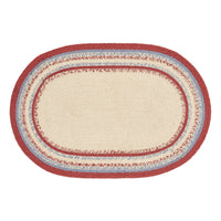 Thumbnail for Celebration Jute Braided Rug Oval w/ Pad 20x30 VHC Brands - The Fox Decor