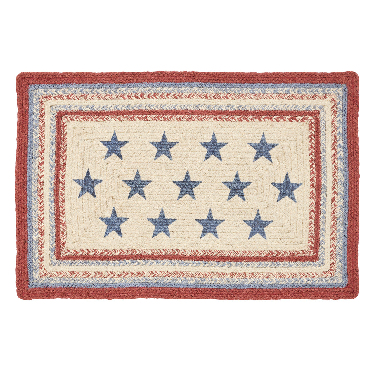 Celebration Jute Braided Rug Rect 20"x30" VHC Brands - The Fox Decor