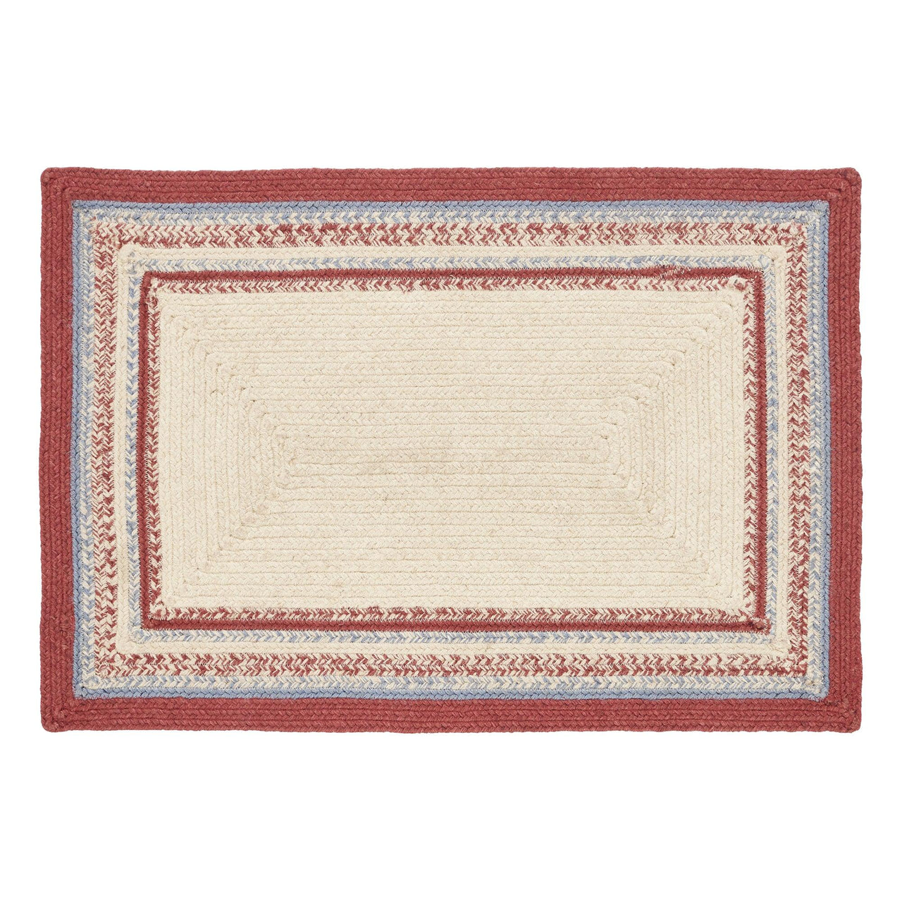 Celebration Jute Braided Rug Rect w/ Pad 2'x3' VHC Brands - The Fox Decor