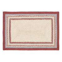 Thumbnail for Celebration Jute Braided Rug Rect w/ Pad 2'x3' VHC Brands - The Fox Decor