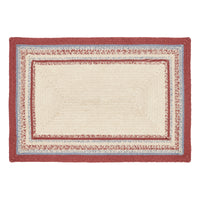 Thumbnail for Celebration Jute Braided Rug Rect w/ Pad 2'x3' VHC Brands