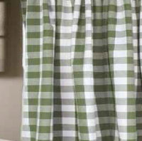 Thumbnail for Buffalo Check Sage Shower Curtain SC510009 - The Fox Decor