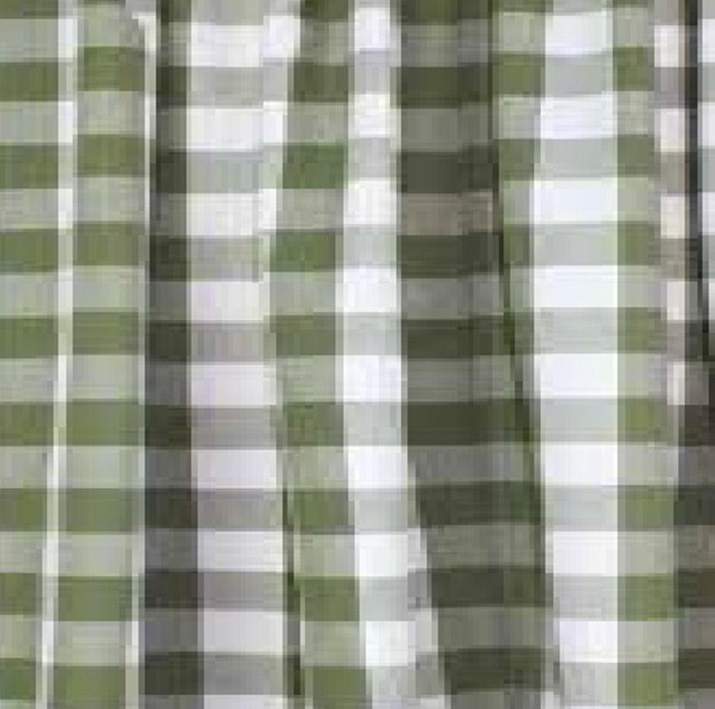 Buffalo Check Sage Shower Curtain SC510009