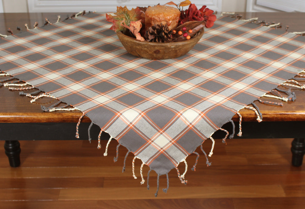 Fall Sky Gray Table Square  - Interiors by Elizabeth