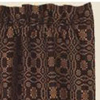 Thumbnail for Black Mustard Loverã¦™??S Knot Jacquard Swag Lined SW130011 - The Fox Decor