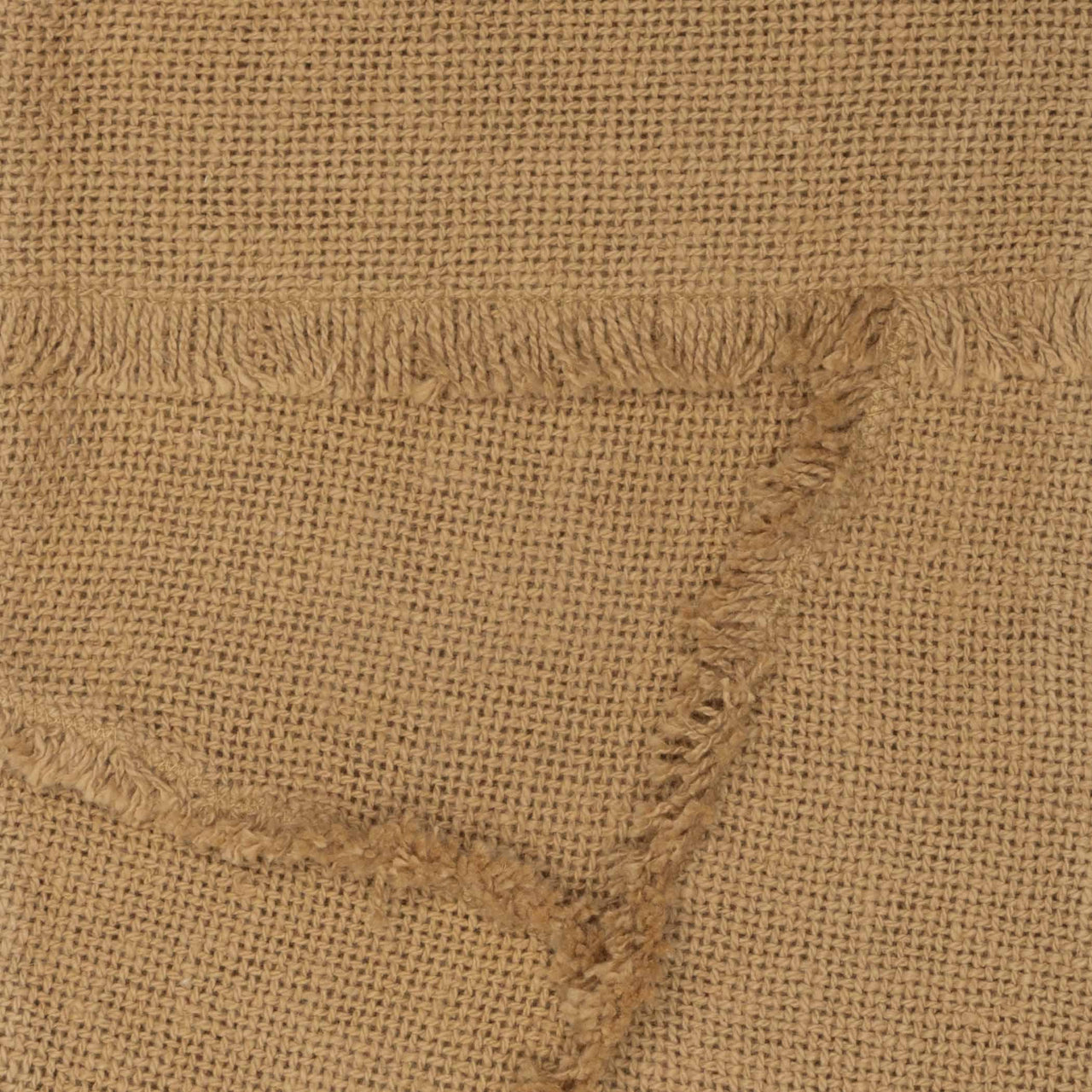 Burlap Natural Reverse Seam Stocking 11x15 VHC Brands - The Fox Decor