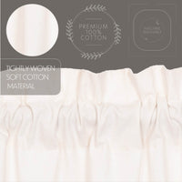 Thumbnail for Simple Life Flax Antique White Panel Curtain 96