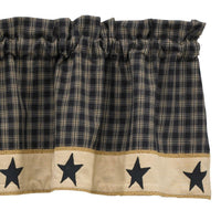 Thumbnail for Sturbridge Black Star Valance Park designs - The Fox Decor