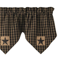 Thumbnail for Sturbridge Patch Valance - Triple Point Black Park Designs - The Fox Decor