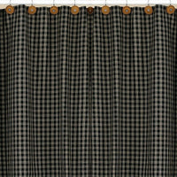 Thumbnail for Sturbridge Shower Curtain Black - 72