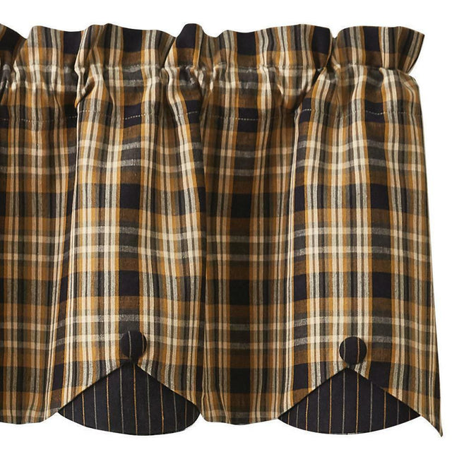 Sunflower In Bloom Valance - Scalloped Park Designs - The Fox Decor