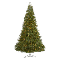 Thumbnail for 7.5' Mount Hood Spruce Artificial Christmas Tree with 450 Warm White Lights and 1285 Bendable Branches