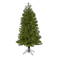 Thumbnail for 5' Vancouver Spruce Artificial Christmas Tree with 200 Warm White Lights and 461 Bendable Branches