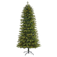 Thumbnail for 7.5’ Belgium Fir “Natural Look” Artificial Christmas Tree with 550 Clear LED Lights