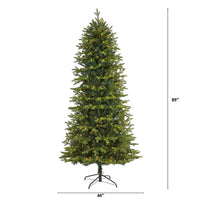 Thumbnail for 7.5’ Belgium Fir “Natural Look” Artificial Christmas Tree with 550 Clear LED Lights - The Fox Decor