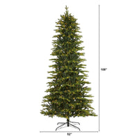 Thumbnail for 9’ Belgium Fir “Natural Look” Artificial Christmas Tree with 800 Clear LED Lights - The Fox Decor