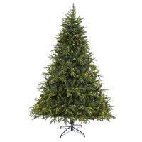 Thumbnail for 7’ Colorado Mountain Fir “Natural Look” Artificial Christmas Tree with 500 Clear LED Lights and 2552 Tips