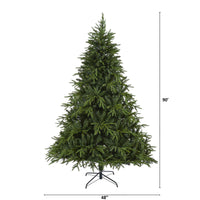 Thumbnail for 7.5’ Colorado Mountain Fir “Natural Look” Artificial Christmas Tree with 600 Clear LED Lights and 3048 Bendable Branches - The Fox Decor