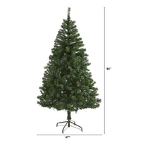 Thumbnail for 7' Northern Tip Pine Artificial Christmas Tree - The Fox Decor