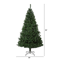 Thumbnail for 8' Northern Tip Pine Artificial Christmas Tree - The Fox Decor