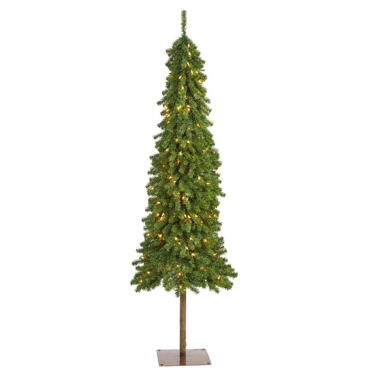 6' Alpine Artificial Christmas Tree with 200 Lights and 580 Bendable Branches