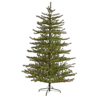 Thumbnail for 7’ Vancouver Mountain Pine Artificial Christmas Tree with 450 Clear Lights and 1762 Bendable Branches