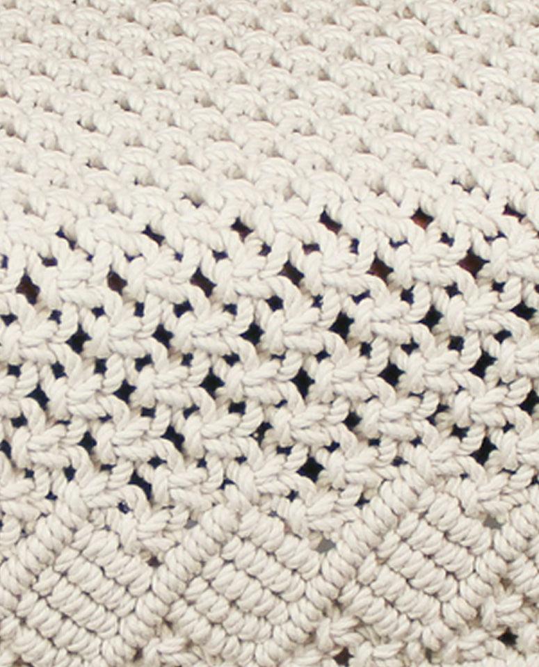 Macrame Natural Table Runner 45 In T4011012 - The Fox Decor
