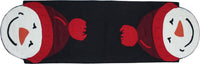 Thumbnail for Snowman Black Table Runner 45 In T4084010 - The Fox Decor