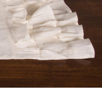 Meadowpark Table Runner Triple Ruffle Edge T4111000 - The Fox Decor