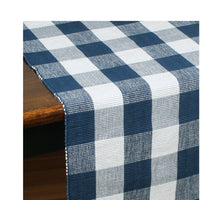 Thumbnail for Buffalo Check Navy Blue Table Runner 14x45 T4511014 - The Fox Decor