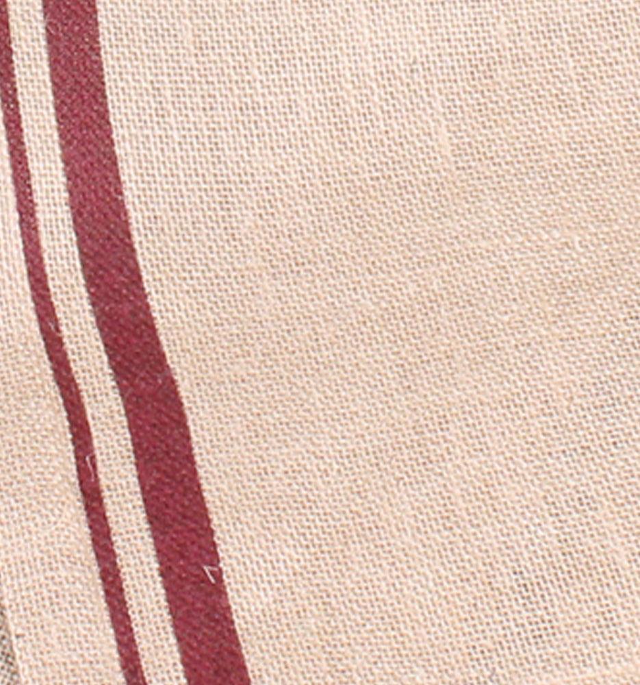 Burlap Stripe Black Table Runner 72 In T7190011 - The Fox Decor