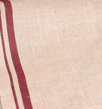 Burlap Stripe Barn Red Table Runner 72 In T7190017 - The Fox Decor